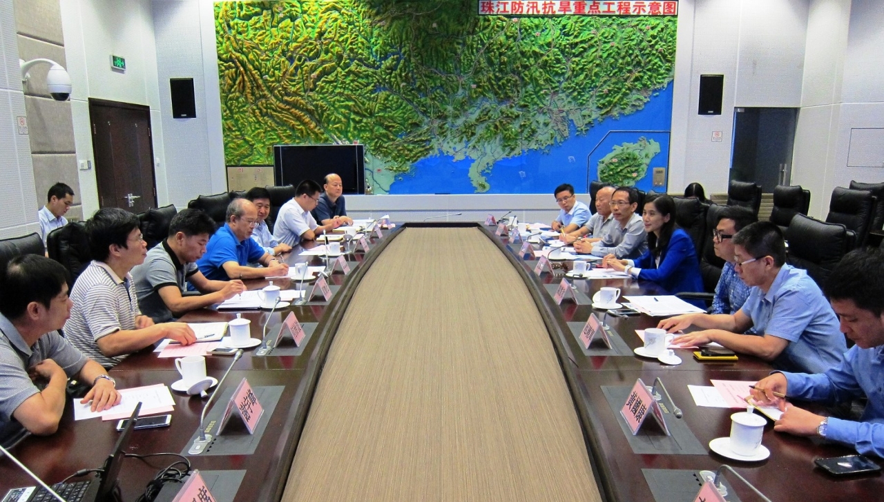 代表團與珠江水利委員會討論保障供水安全部署