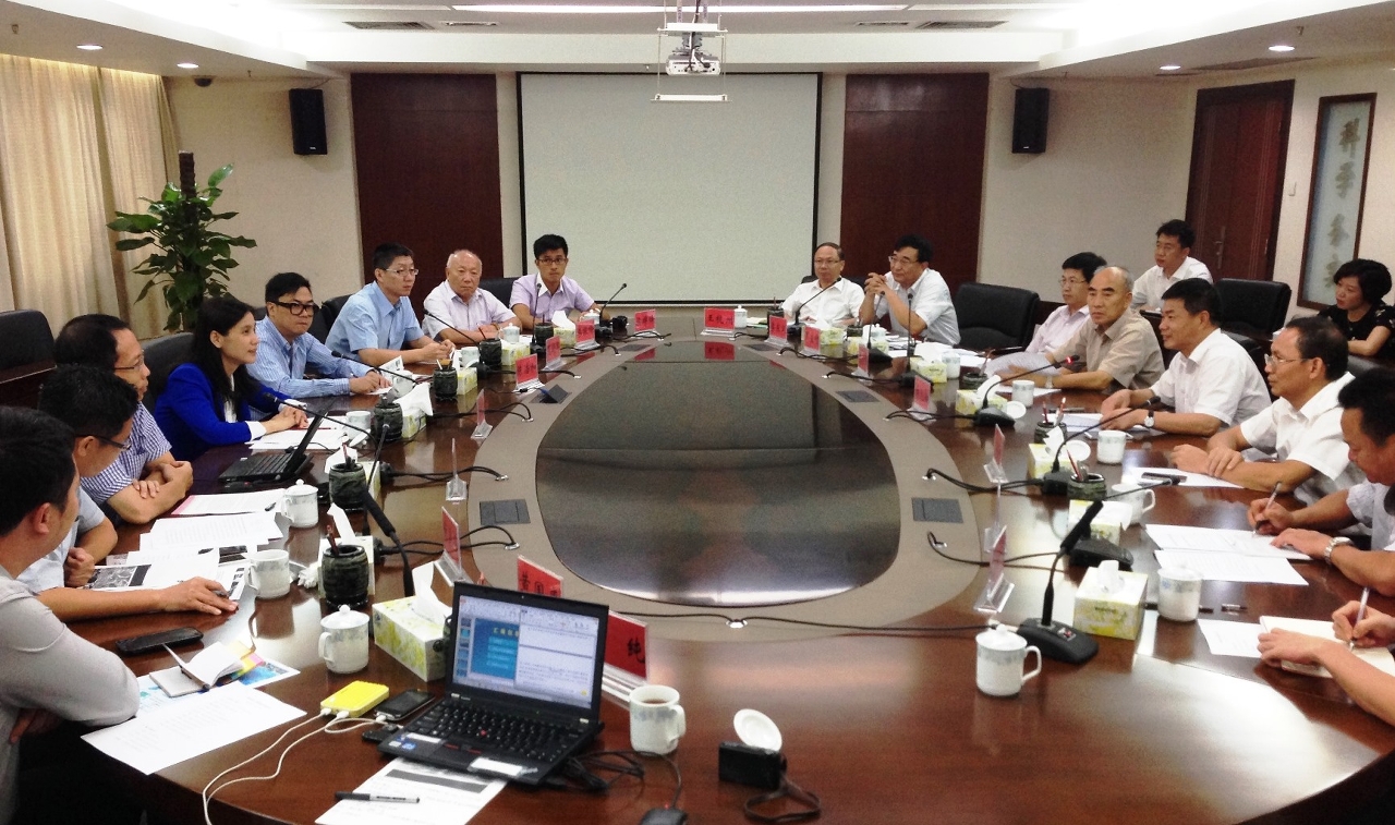 代表團拜訪廣東省水利廳交流供水工作