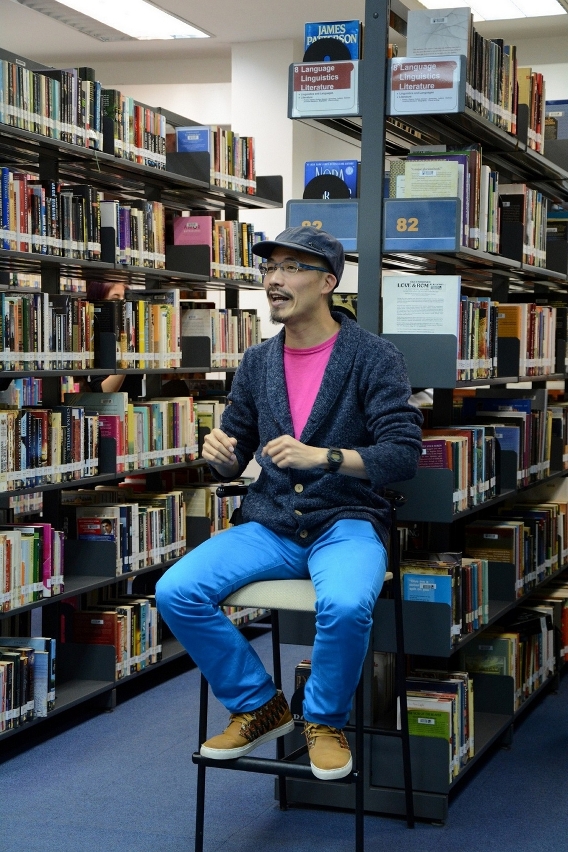 圖書館閱讀大使培訓計劃邀請香港職業故事藝人“人仔叔叔”擔任導師