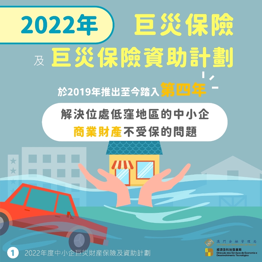 中小企巨災財產保險及資助計劃
