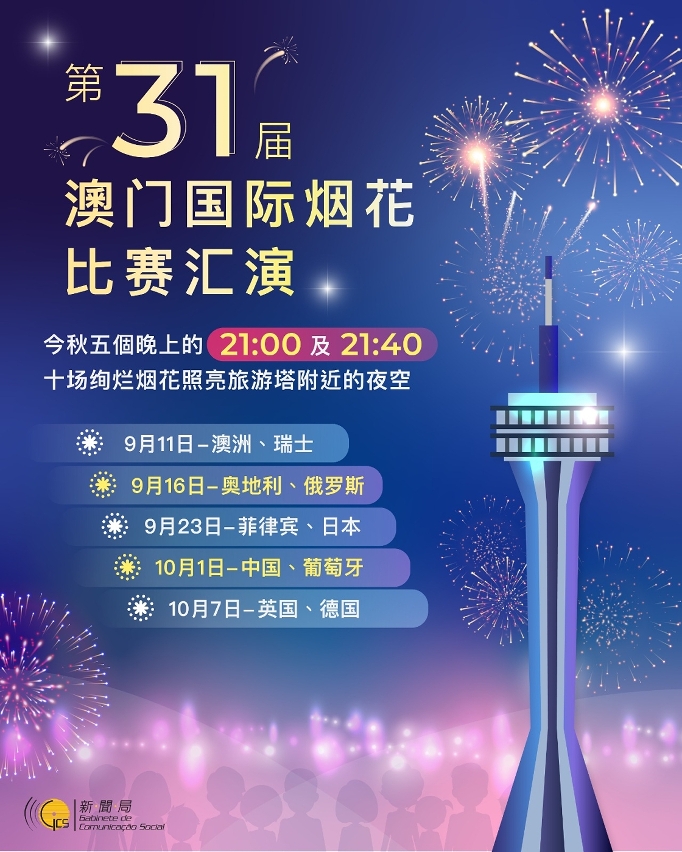 烟花比赛汇演日期