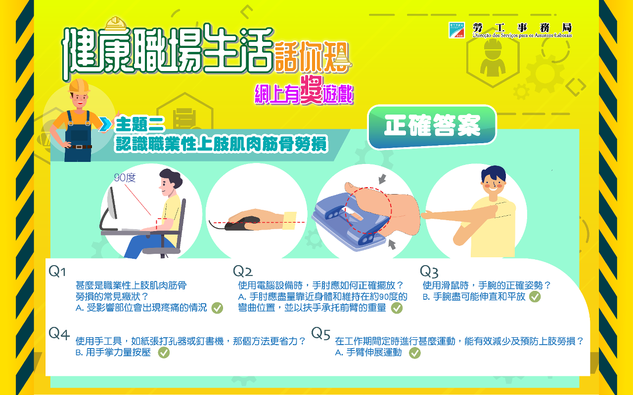遊戲正確答案