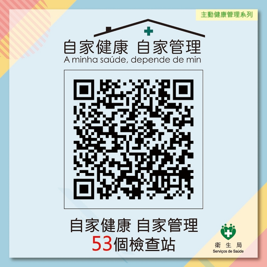 圖文包-自家健康自家管理(53個站點二維碼)