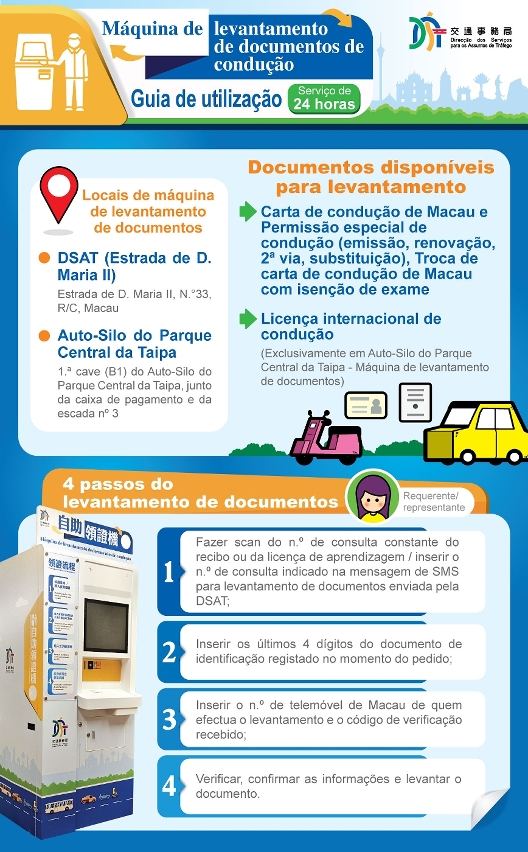 guia de utilização da máquina de levantamento de documentos