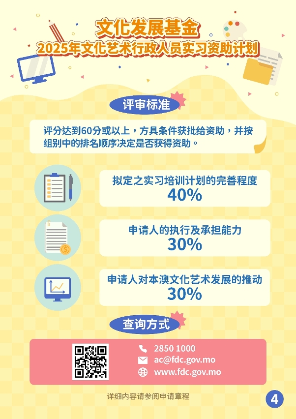 2025年文化艺术行政人员实习资助计划 (4)