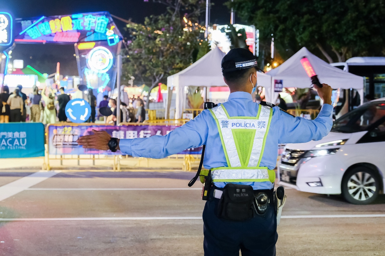 治安警察局在賽車期間的警務措施安排