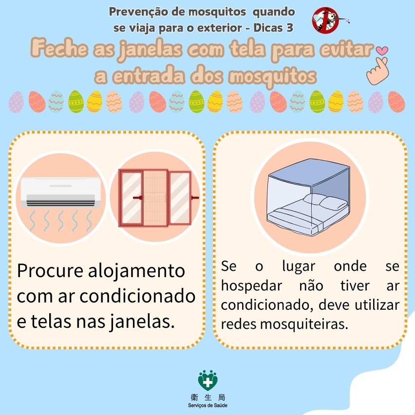 Dicas de prevenção contra mosquitos em viagem ao exterior nas férias de Páscoa