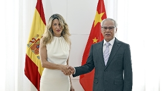 Chefe do Executivo, Sam Hou Fai, tem encontro com a segunda vice-presidente e ministra do Trabalho e Economia Social de Espanha, Yolanda Díaz Pérez, em Madrid.