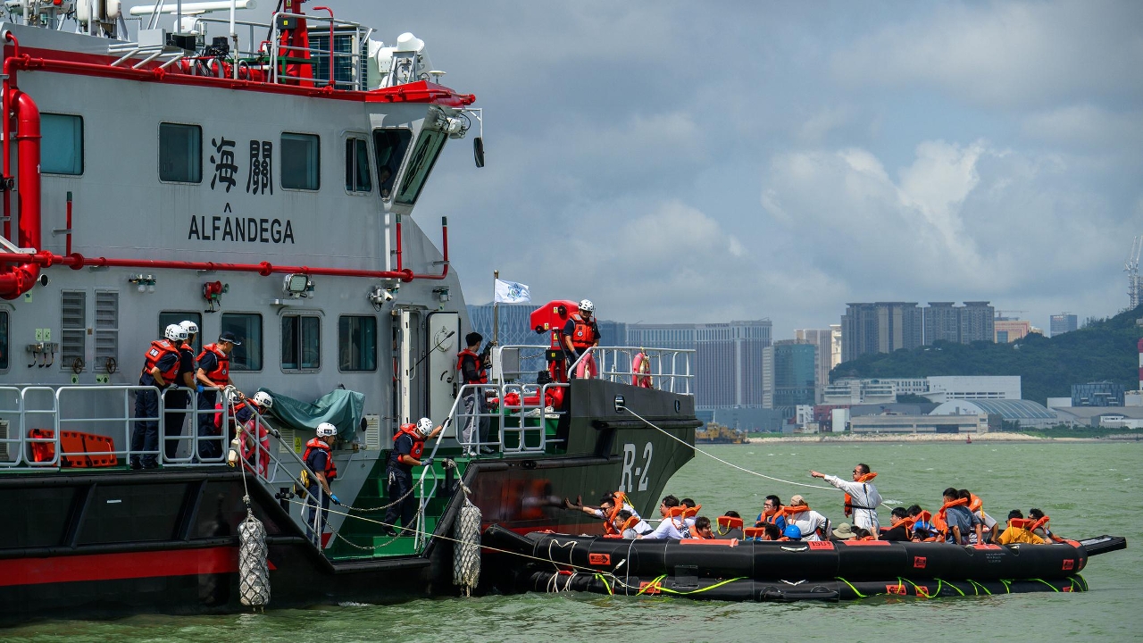 Guangdong, Hong Kong, and Macao joint maritime search and rescue exercise 2026.