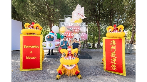 “感受澳門”馬德里路展舉行至4月21日 率先向西班牙媒體推廣“中國味道‧澳門美食”