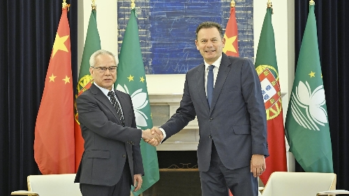 行政长官岑浩辉拜会葡萄牙总理蒙特内格罗