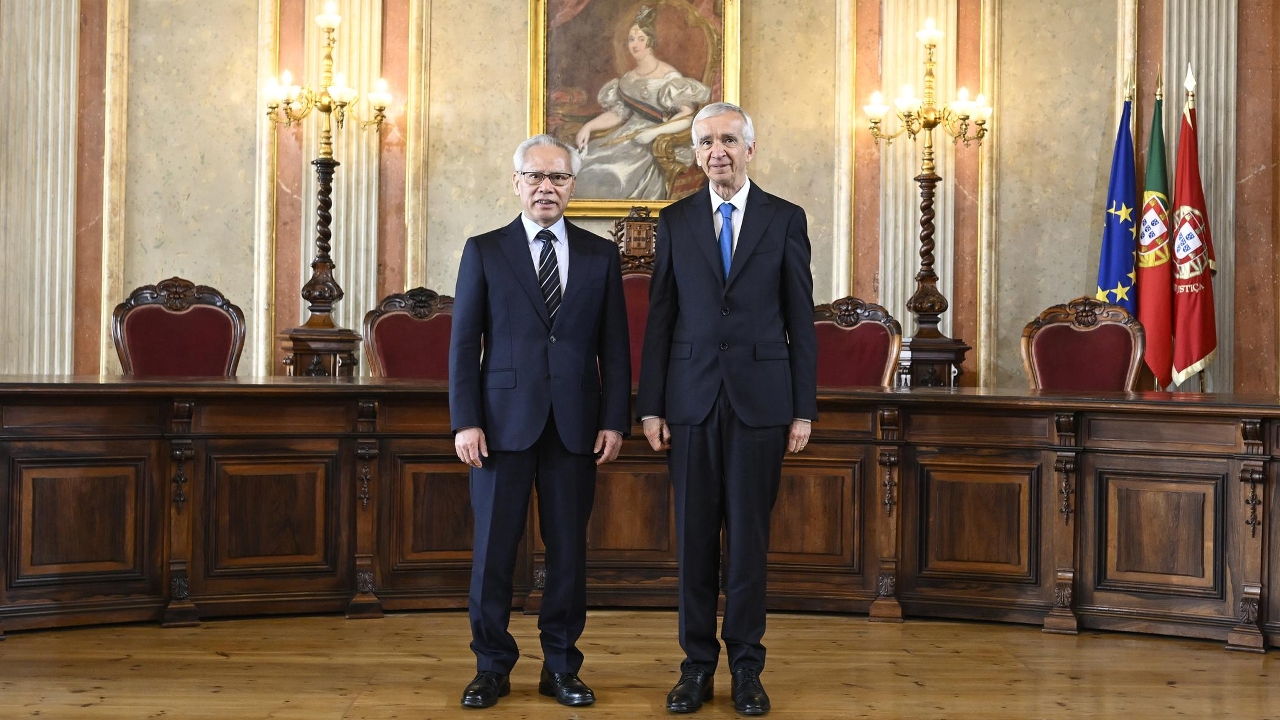 行政长官岑浩辉拜会葡萄牙最高司法法院院长马里亚诺