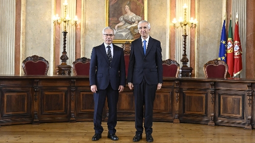 行政长官岑浩辉拜会葡萄牙最高司法法院院长马里亚诺