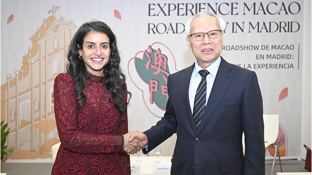 行政长官与联合国世界旅游组织秘书长诺瓦伊斯会面