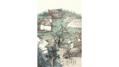 回歸自然 獨抒性靈——陳危冰田園山水詩意畫作品巡迴展（澳門站） 即將揭幕