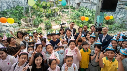 “Jian Jian” e “Kang Kang” celebram 10 anos e cidadãos transmitem votos de felicidades bem de perto