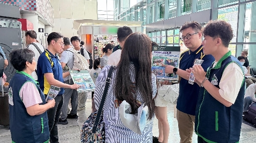 司警局开展暑假防盗宣传　吁市民旅客妥善保管财物
