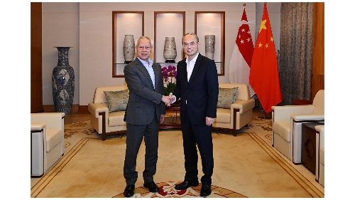 CE meets Chinese Ambassador to Singapore