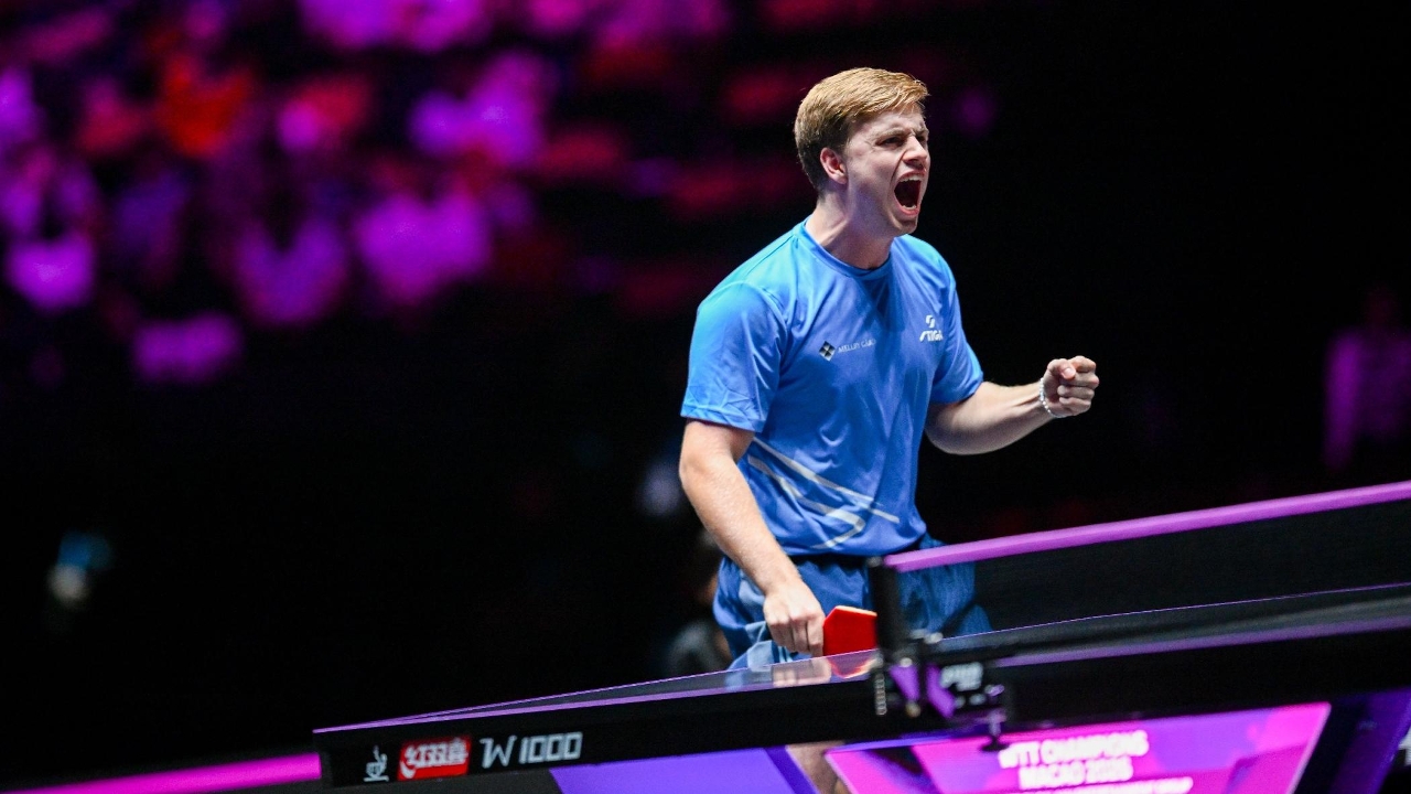 Disputaram os títulos de campeão e campeã dos singulares do Torneio de Campeões WTT Macau 2026 apresentado pelo Galaxy Entertainment Group