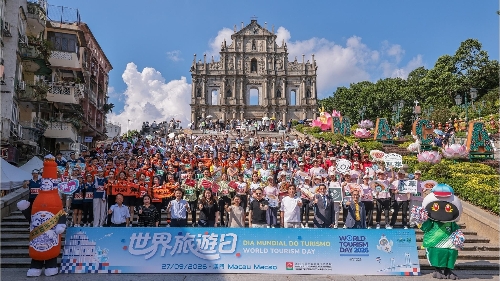 【Celebrate World Tourism Day】MGTO organizes Tray Race and welcomes Lucky Tourist