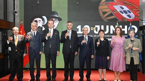 CE presente na recepção do Dia de Portugal, de Camões e das Comunidades Portuguesas.