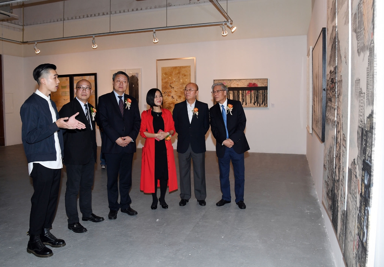 《澳門書畫聯展》開幕展本地書畫佳作