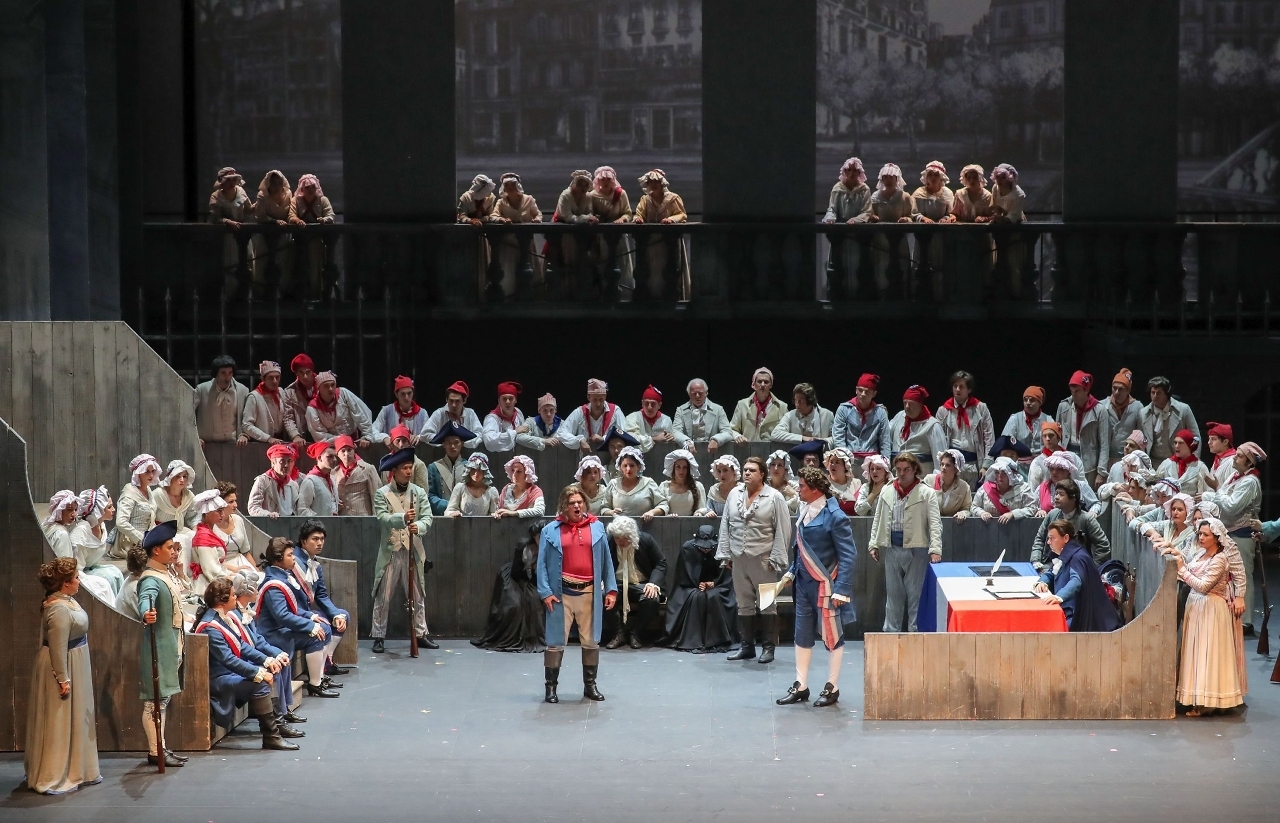 Ópera em quatro actos de Giordano Andrea Chénier