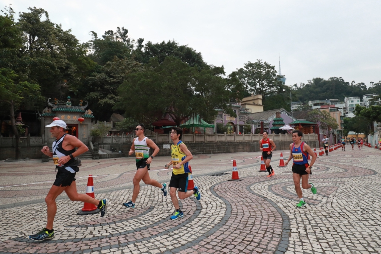 健兒跑經世遺景點媽閣廟