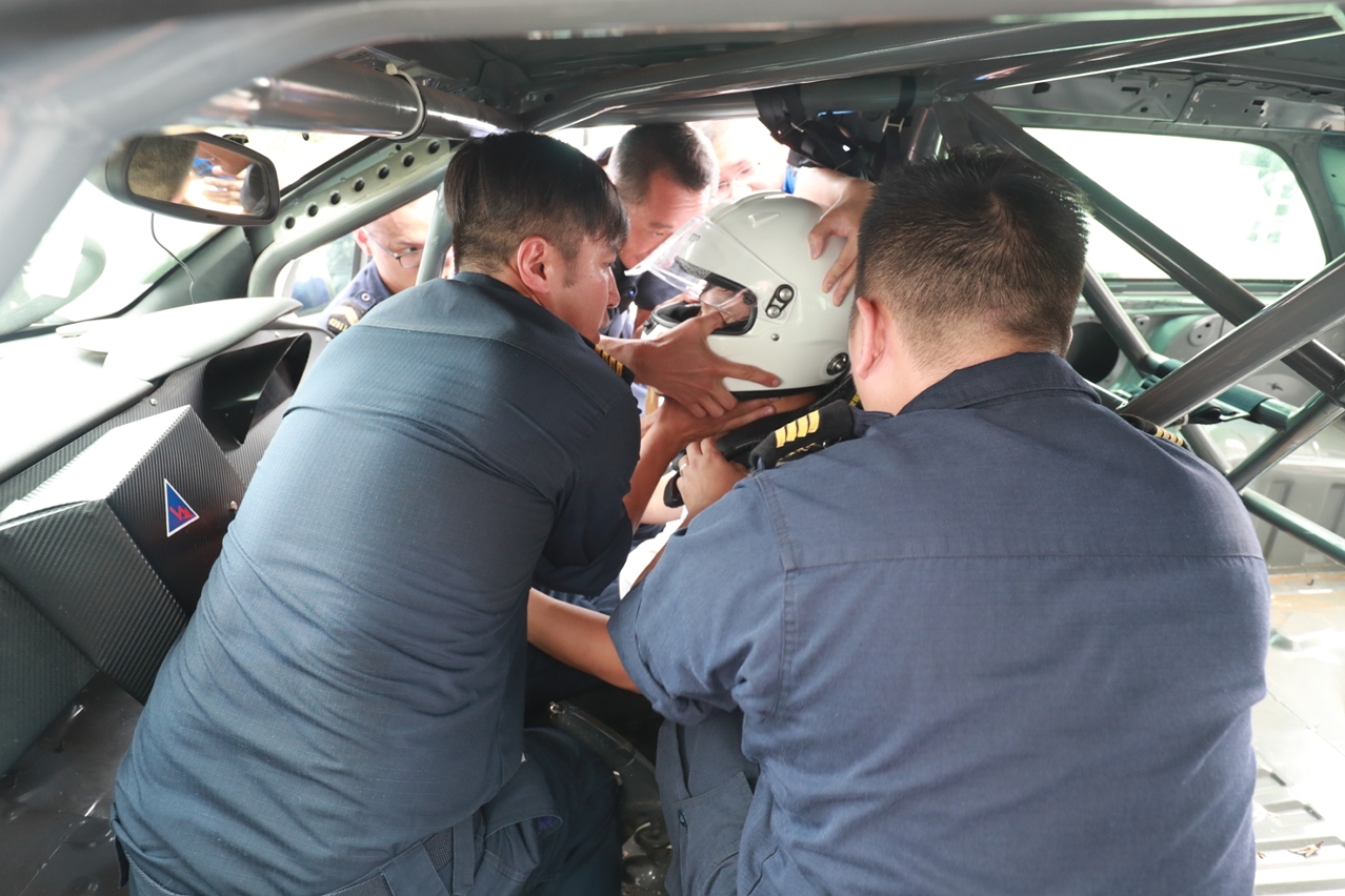 Professional Rescue Training of the Macau Grand Prix