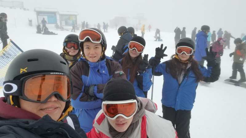 MPI students took part in the extra-curricular activity of skiing