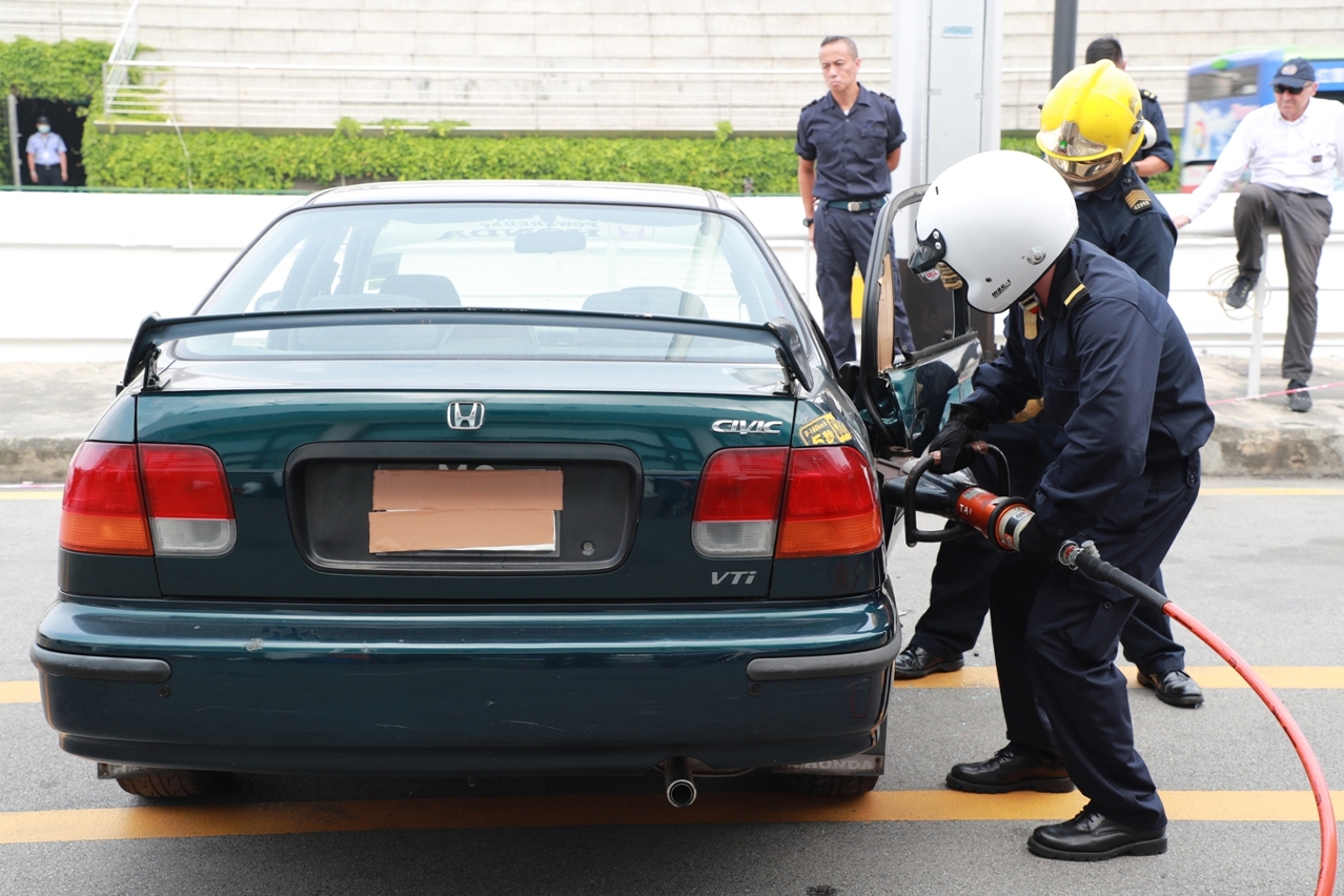Professional Rescue Training of the Macau Grand Prix