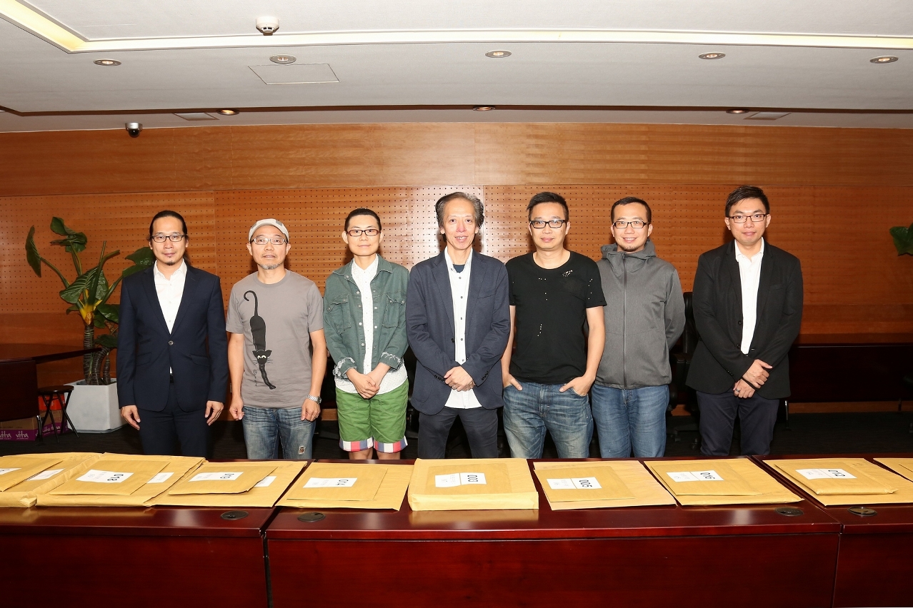 “二零一六原創動畫短片製作補助計劃”評審團成員合影