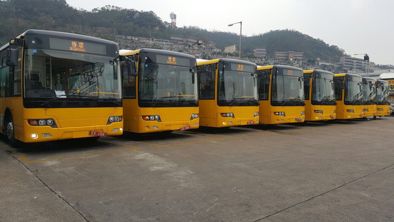A Transmac mobiliza alguns novos veículos de médio porte para a exploração da carreira n.º 26