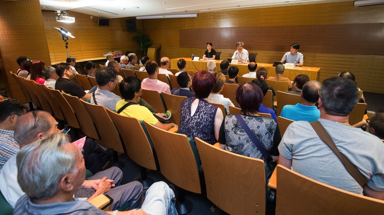 IC collects opinions from persons responsible for temples and churches, jointly implements post-typhoon assistance