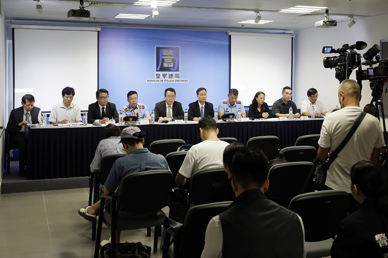 民防行動中心介紹颱風善後工作進度