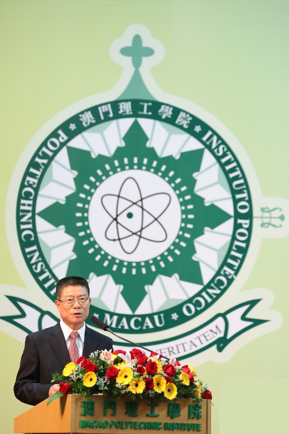 MPI president, Professor Lei Heong Iok, delivered his opening speech