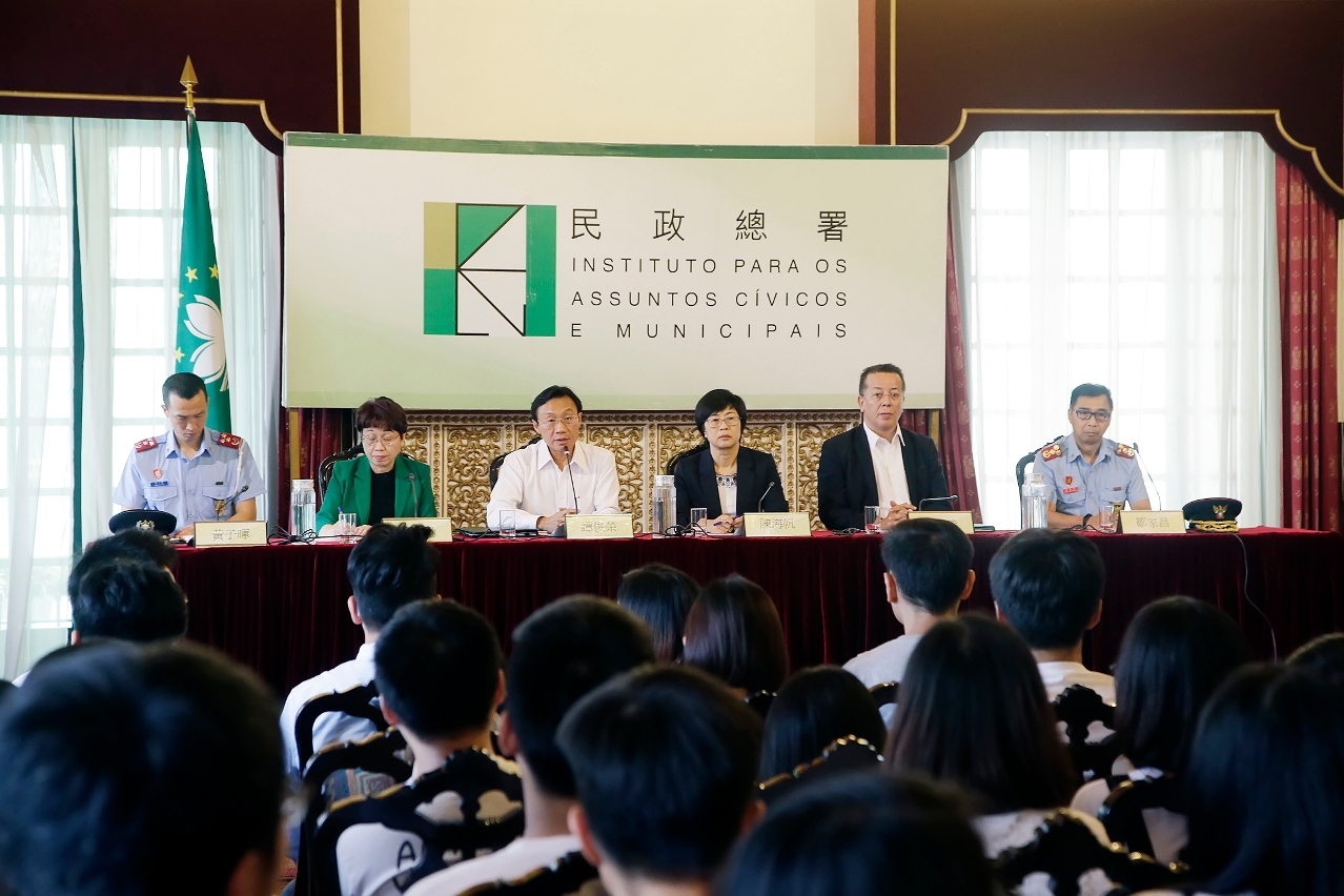 陳海帆司長、譚俊榮司長就重大災害應變機制聽取青聯、新青協及學聯意見
