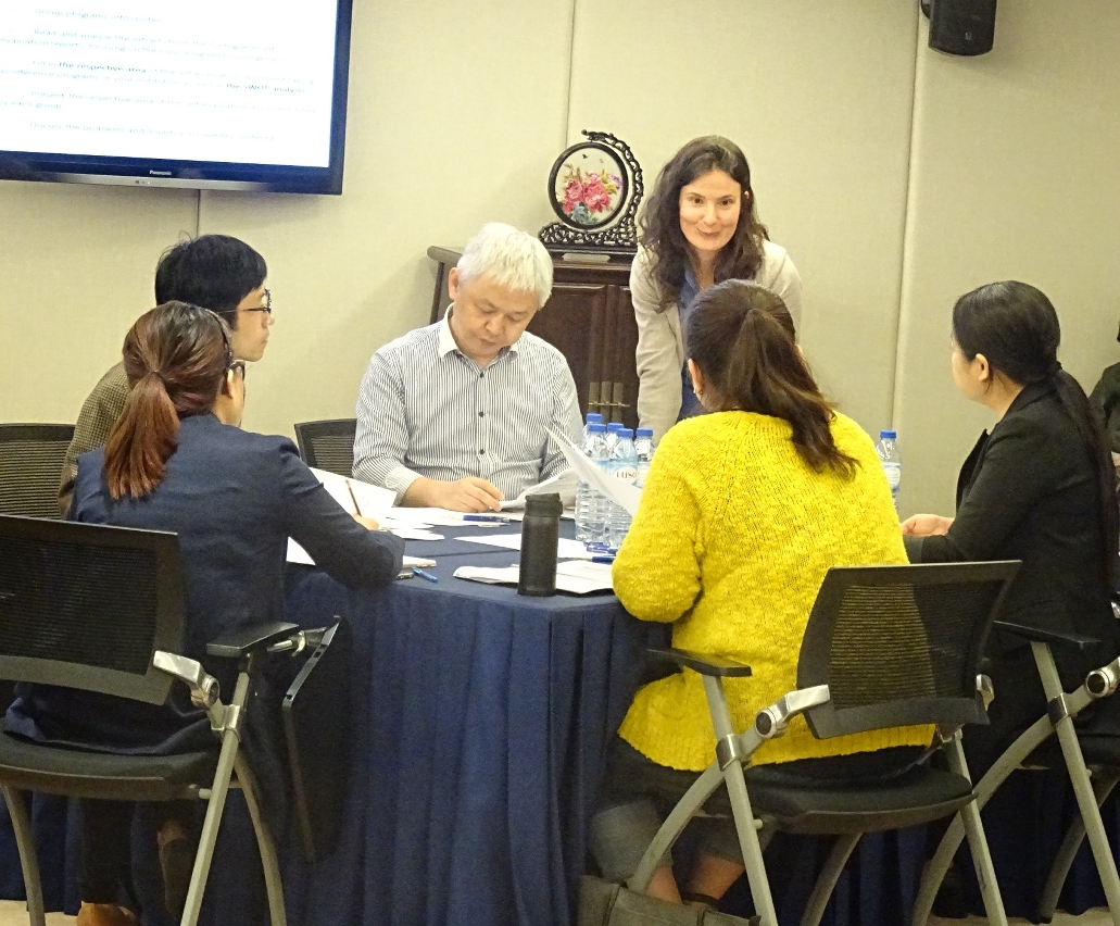 Representante das instituições fizeram intercâmbio com as representantes da A3ES