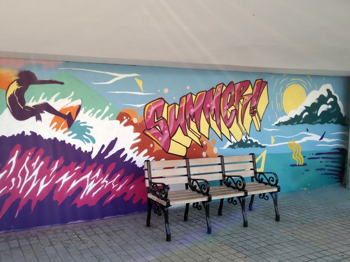 Anim’Arte NAM VAN’s “Graffiti Display Area” will be redecorated under a new theme, “Midsummer”.
