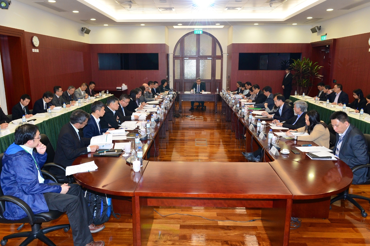 Reunião Plenária do Grupo de Trabalho Interdepartamental para Revisão e Optimização de Regime de Substâncias Perigosas de Macau