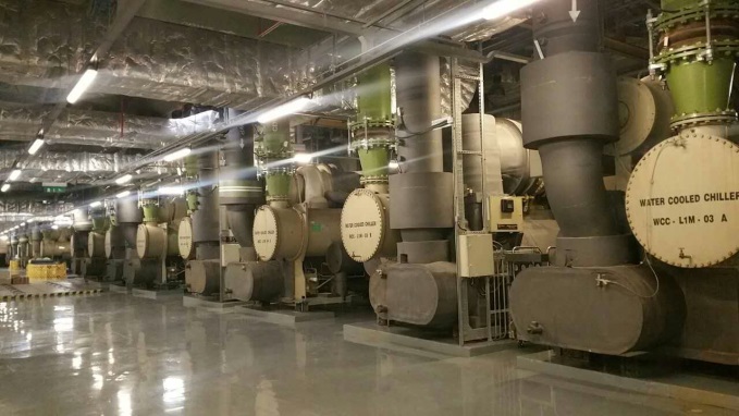 金沙城中心的製冷氣機房