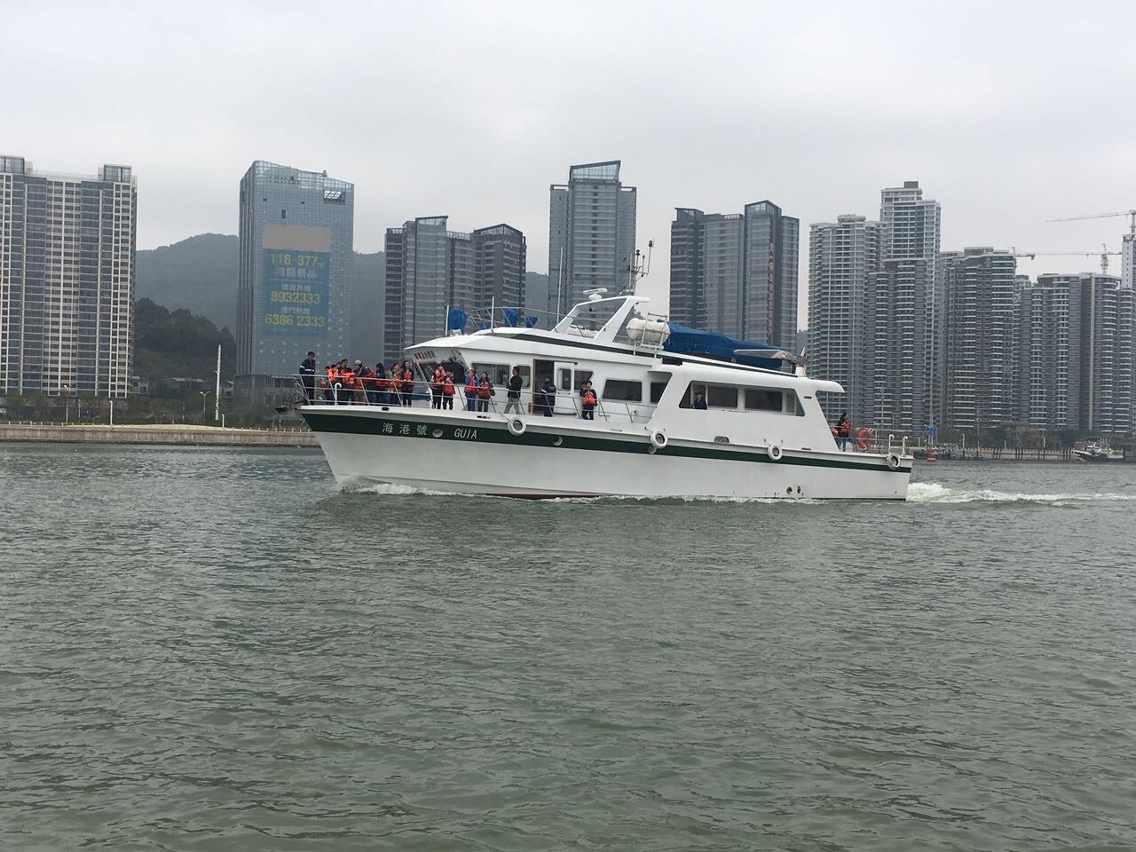 暢遊澳門水域並欣賞沿岸風光