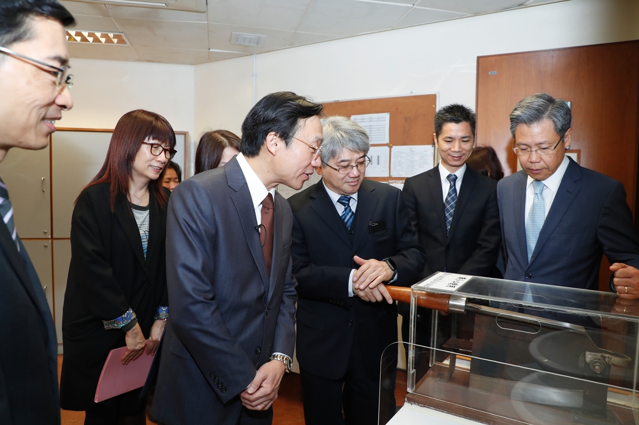 譚俊榮司長視察筷子基衛生中心
