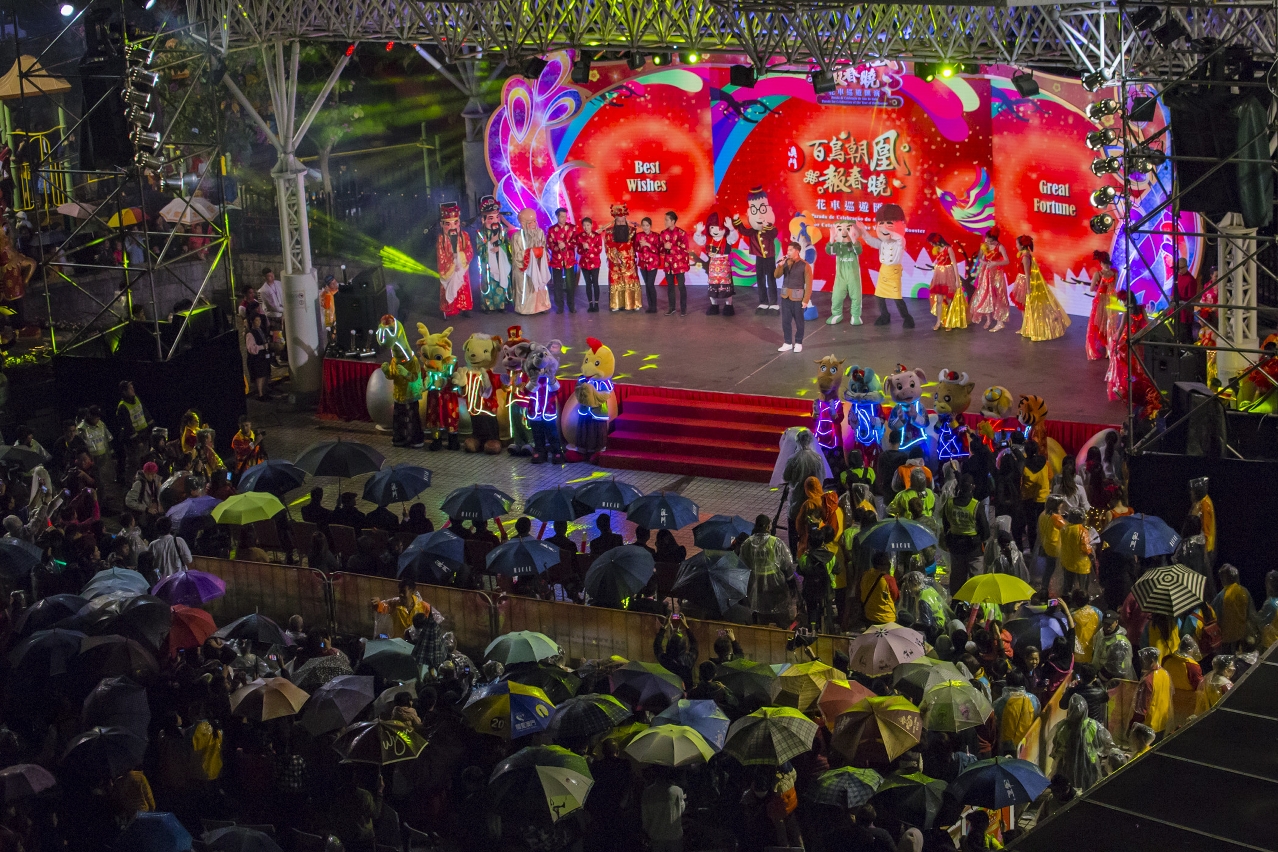 Espectáculo de animação cultural final muito popular