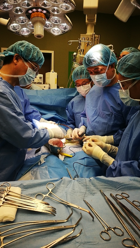 Doctors of Macao’s Conde S. Januário Hospital perform the city’s first kidney transplant from a living donor.