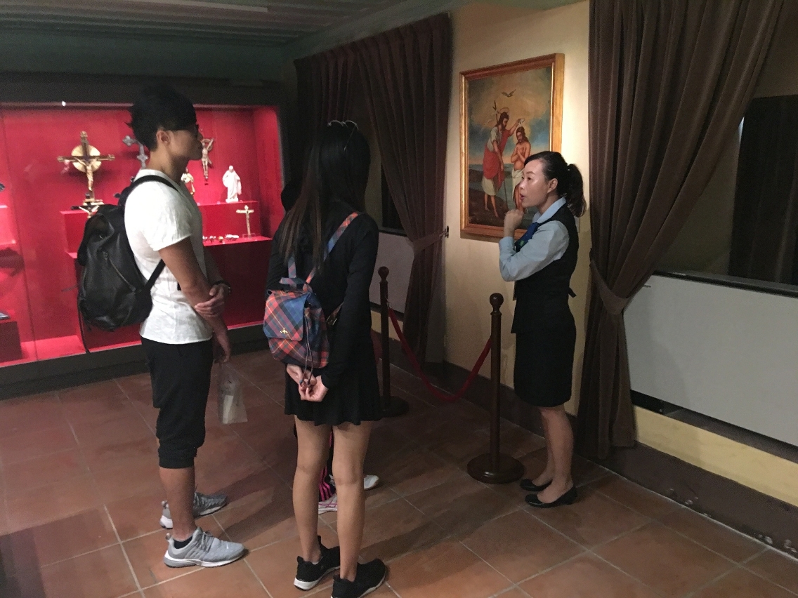 聖若瑟修院藏珍館逢周六及周日下午三時至四時設有粵語公眾導賞服務