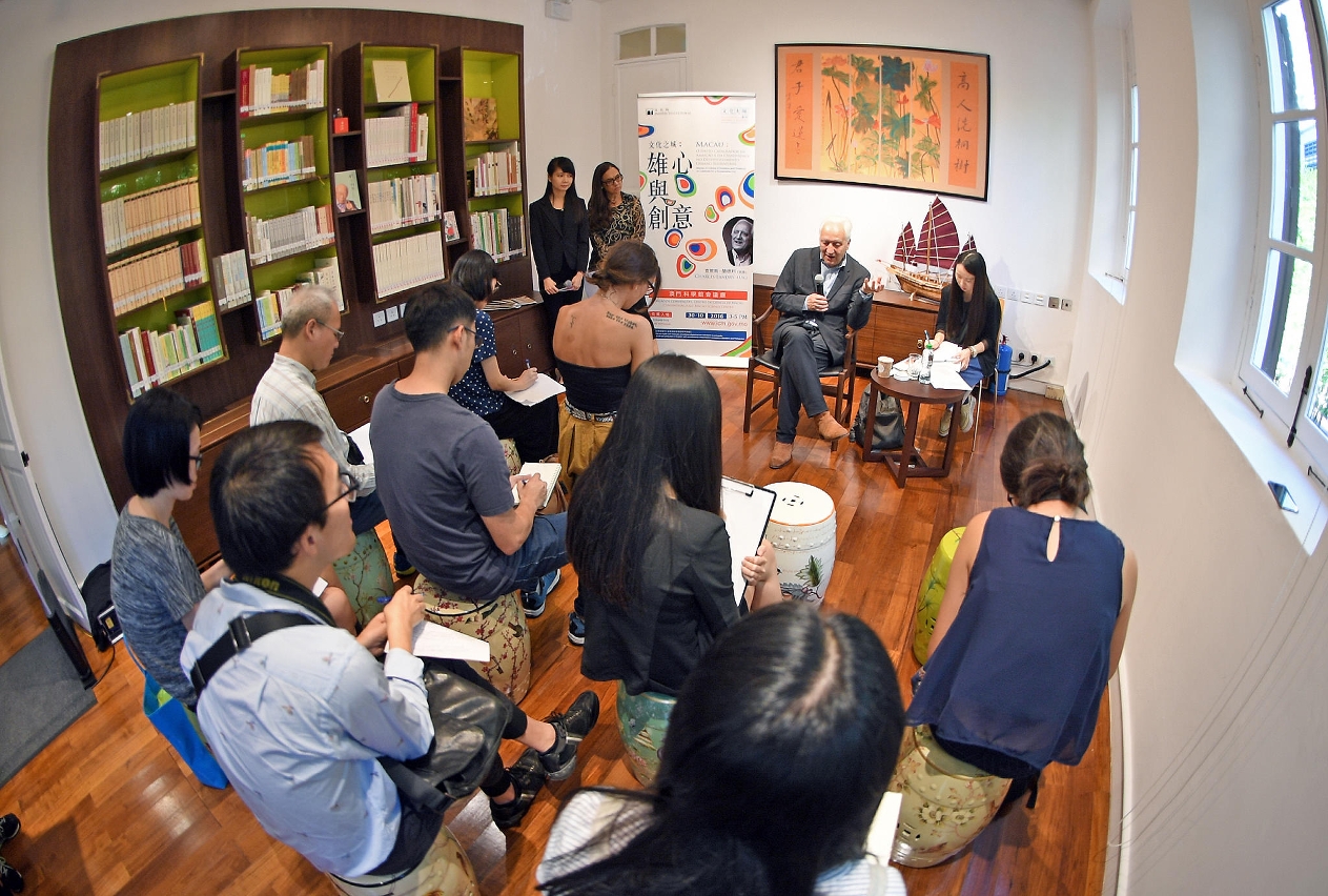 Charles Landry, an international authority in the use of imagination and creativity in urban change.