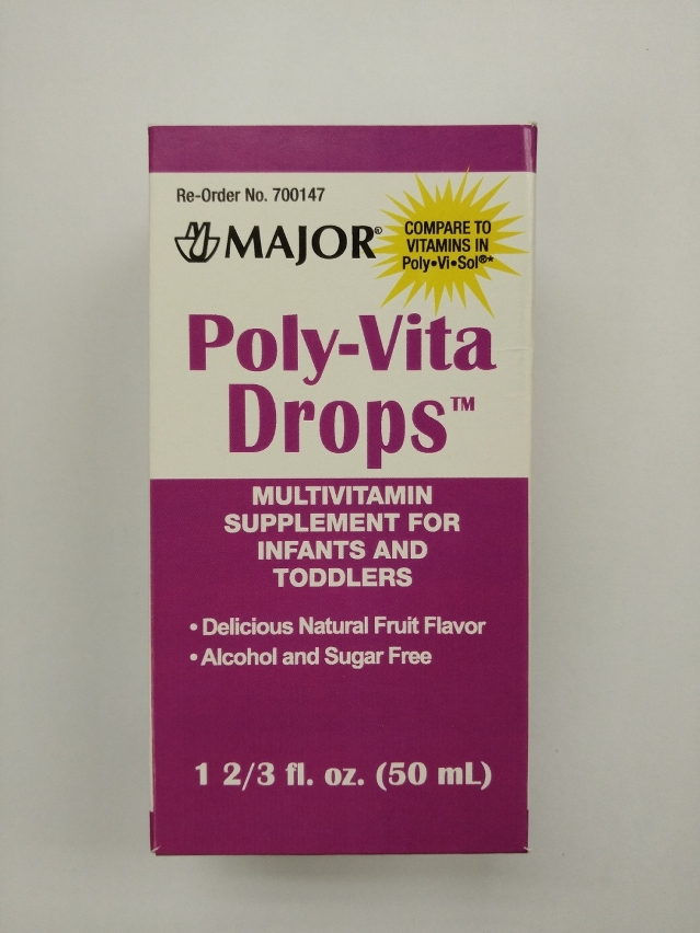 Major Poly-Vita Drops 50mL