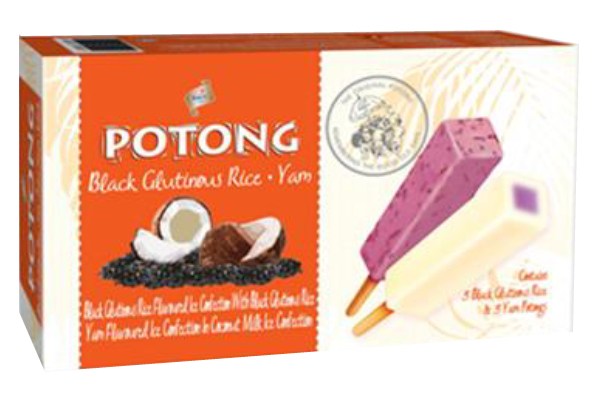 受影響產品- King’s Potong Black Glutinous Rice Yam (Multipack)