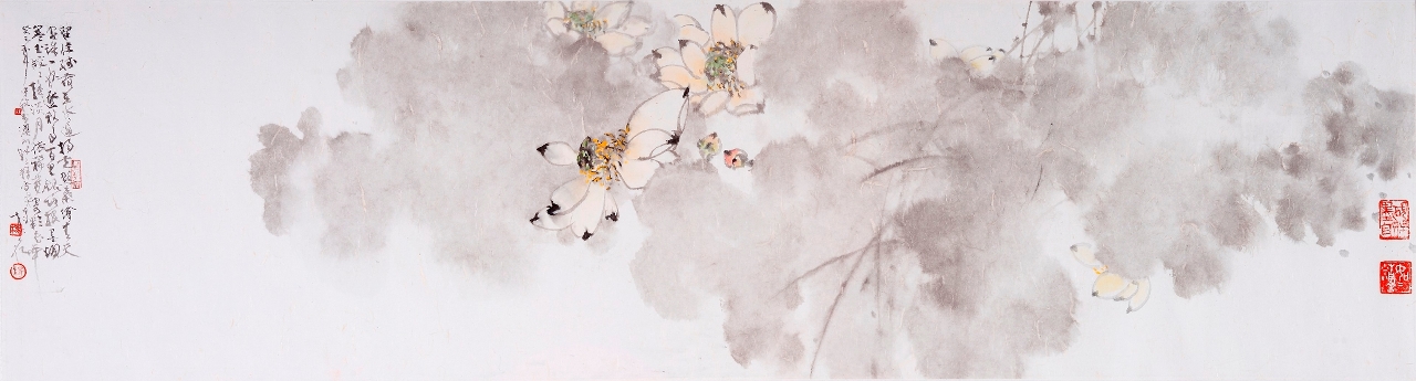 A “Exposição de Pintura de leong Tai Meng” integrada no Projecto de Promoção de Artistas de Macau